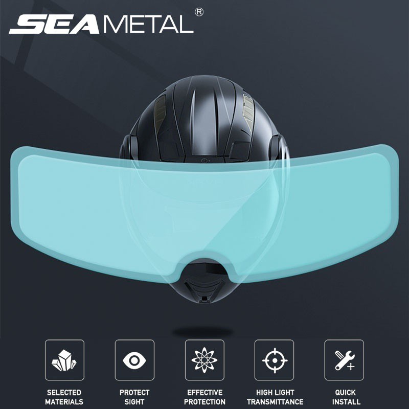 Miếng dán SEAMETAL chống sương mù chống mưa bảo vệ cho mũ bảo hiểm xe máy