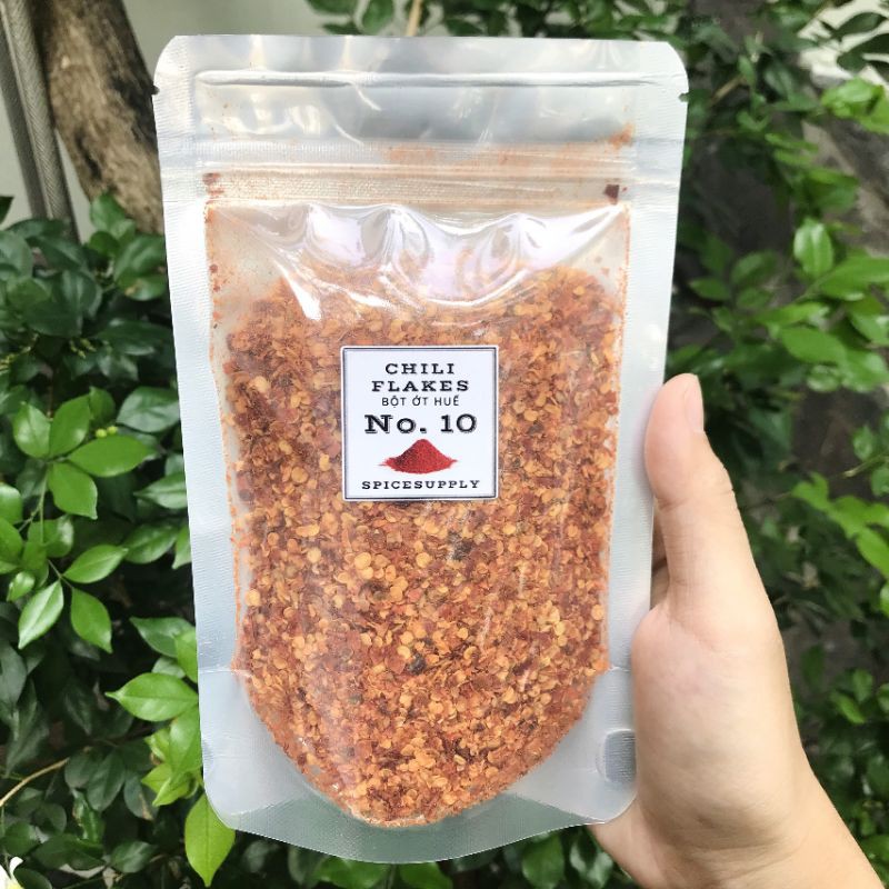 Chili Flakes - Ớt Huế Vẩy siêu cay gói nhỏ Gia Vị healthy giảm cân meal plan fitness Hũ 120ml | BigBuy360 - bigbuy360.vn