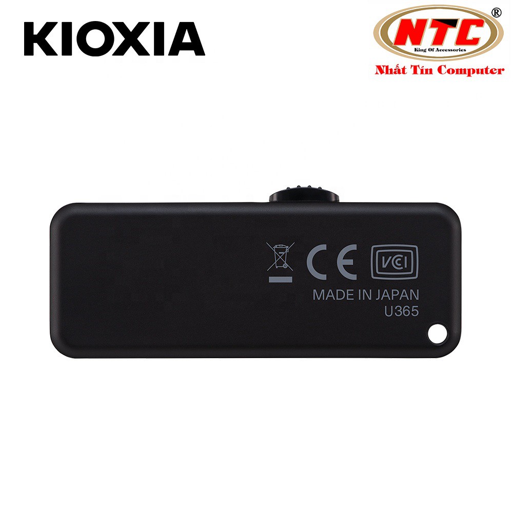 USB 3.2 Gen 1 Kioxia TransMemory U365 64GB 150Mb/s (Đen) | WebRaoVat - webraovat.net.vn