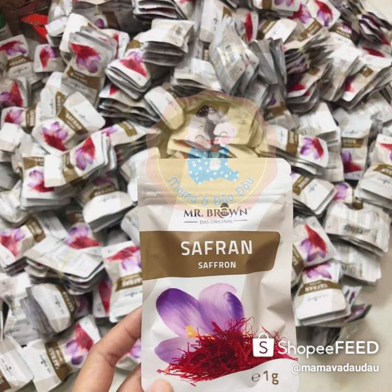 Nhuỵ hoa nghệ tây Saffron giúp ngủ ngon, đẹp da,..
