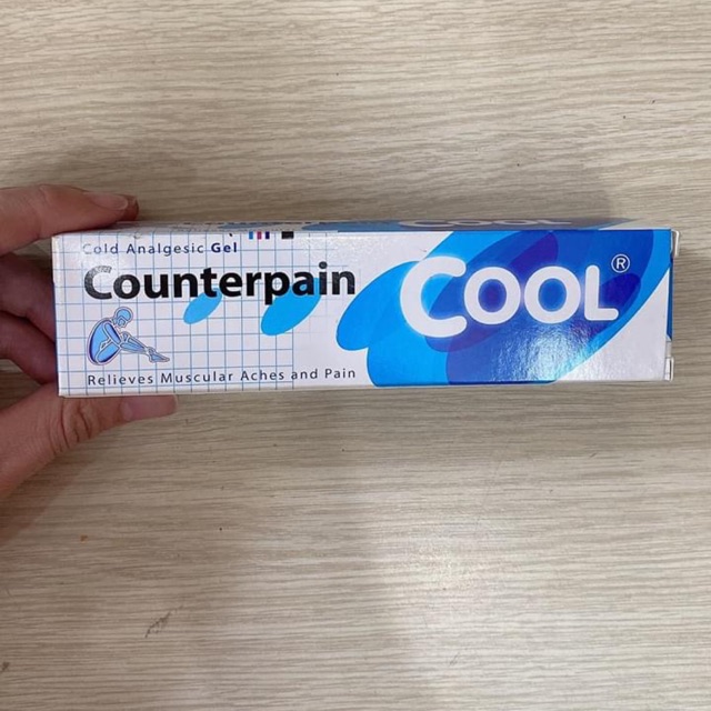 Dầu xoa bóp, dầu lạnh Counterpain Cool Thái Lan /tuýp 60g