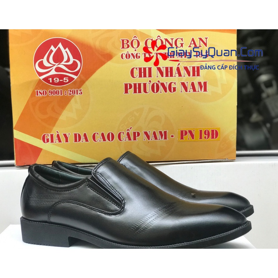 Giày tây công sở nam da bò Mã P19