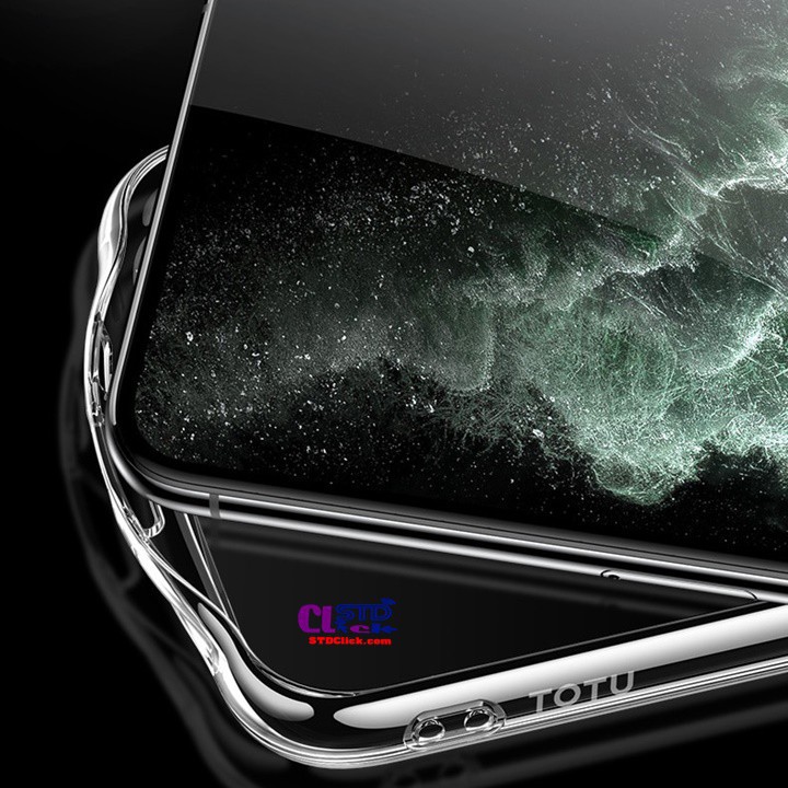 ỐP LƯNG IPHONE 11 PRO MAX - 11 PRO - 11 TOTU CRYSTAL SHEILD LƯNG NHÁM VIỀN DẺO CHÍNH HÃNG HÀNG CHUẨN
