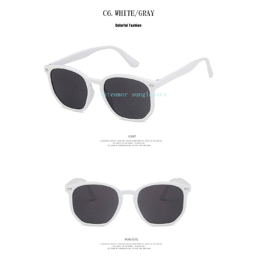 Kính mát gọng tròn thiết kế vintage kiểu dáng thời trang cho nữ