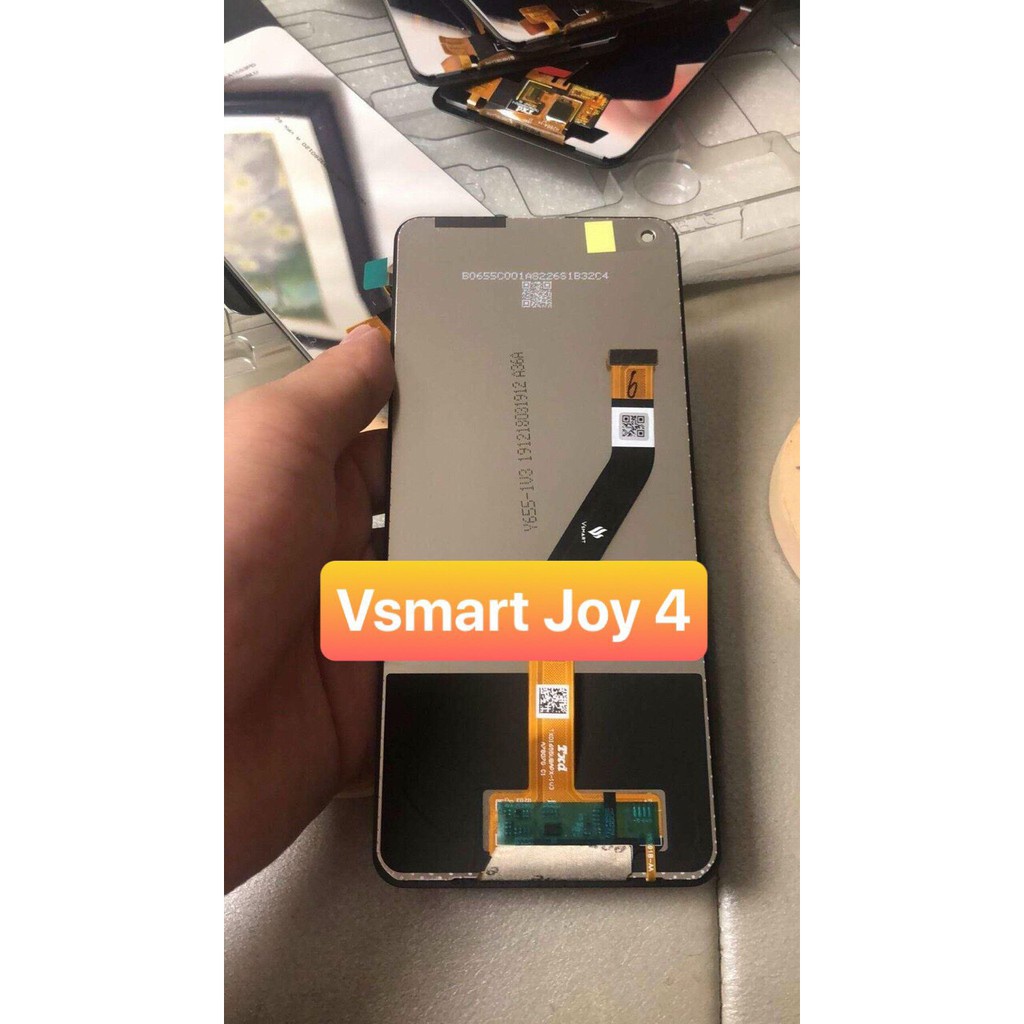 Màn hình Vsmart Joy 4 zin cho cảm ứng mượt, hình ảnh hiển thị sắc nét sáng