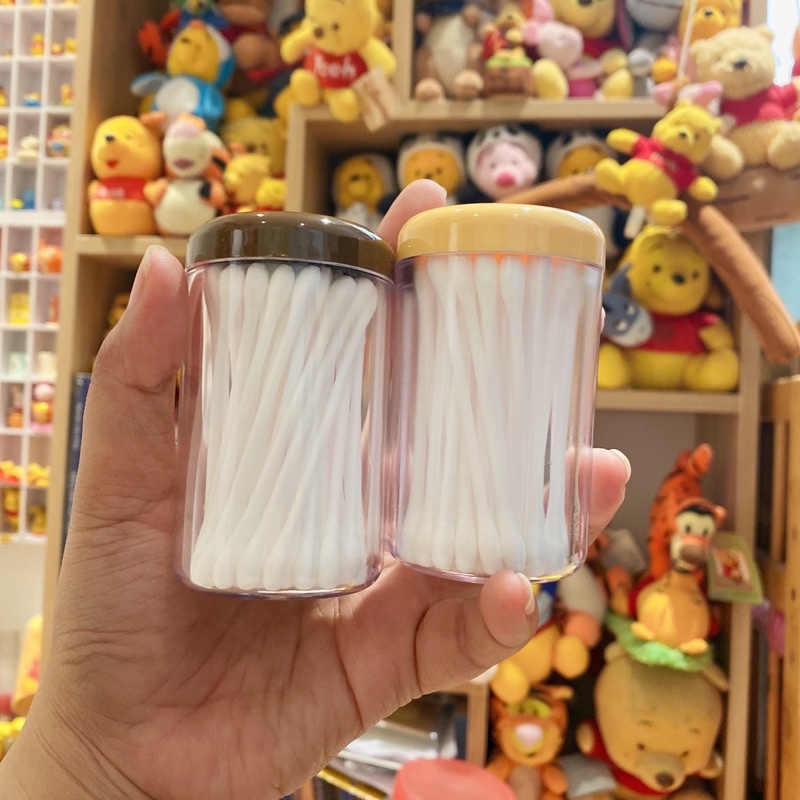 Hũ tăm bông gấu Pooh