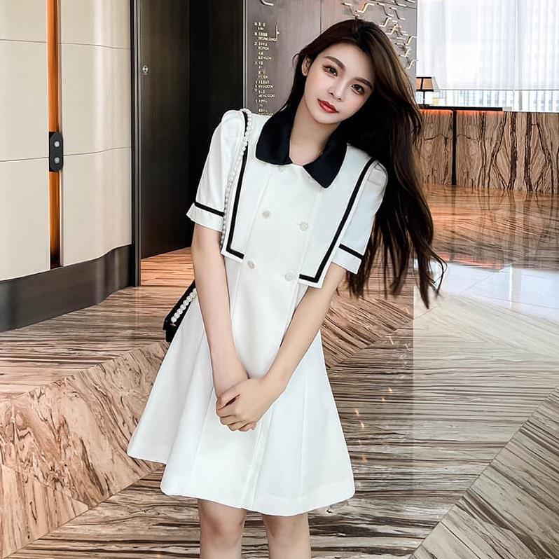 Đầm dạo phố phong cách phối nút Xuka Dress | BigBuy360 - bigbuy360.vn