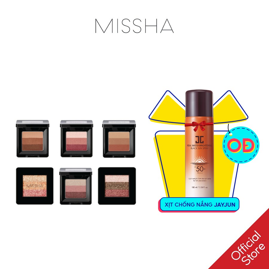 Phấn Mắt 3 Màu Missha Triple Shadow version 1 1.5g