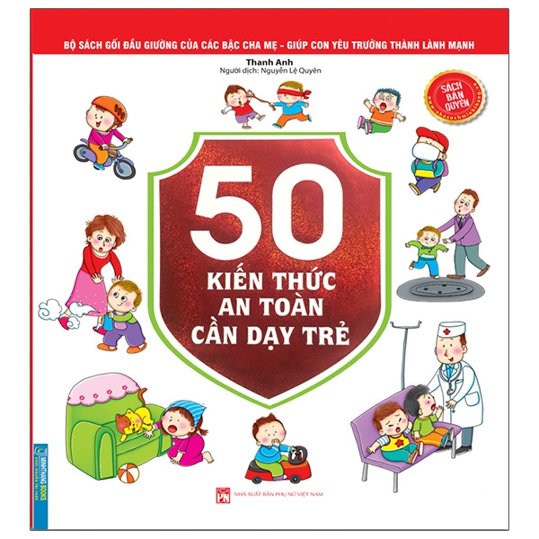 Sách Bộ Sách Gối Đầu Giường Của Các Bậc Cha Mẹ - Giúp Con Yêu Trưởng Thành Lành Mạnh - 50 Kiến Thức An Toàn Cần Dạy Trẻ
