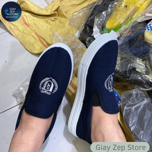Giày Lười vải, Bảo hộ lao động, Giày chạy bộ tập thể dục thoáng khí bền đẹp nam nữ size 36-43