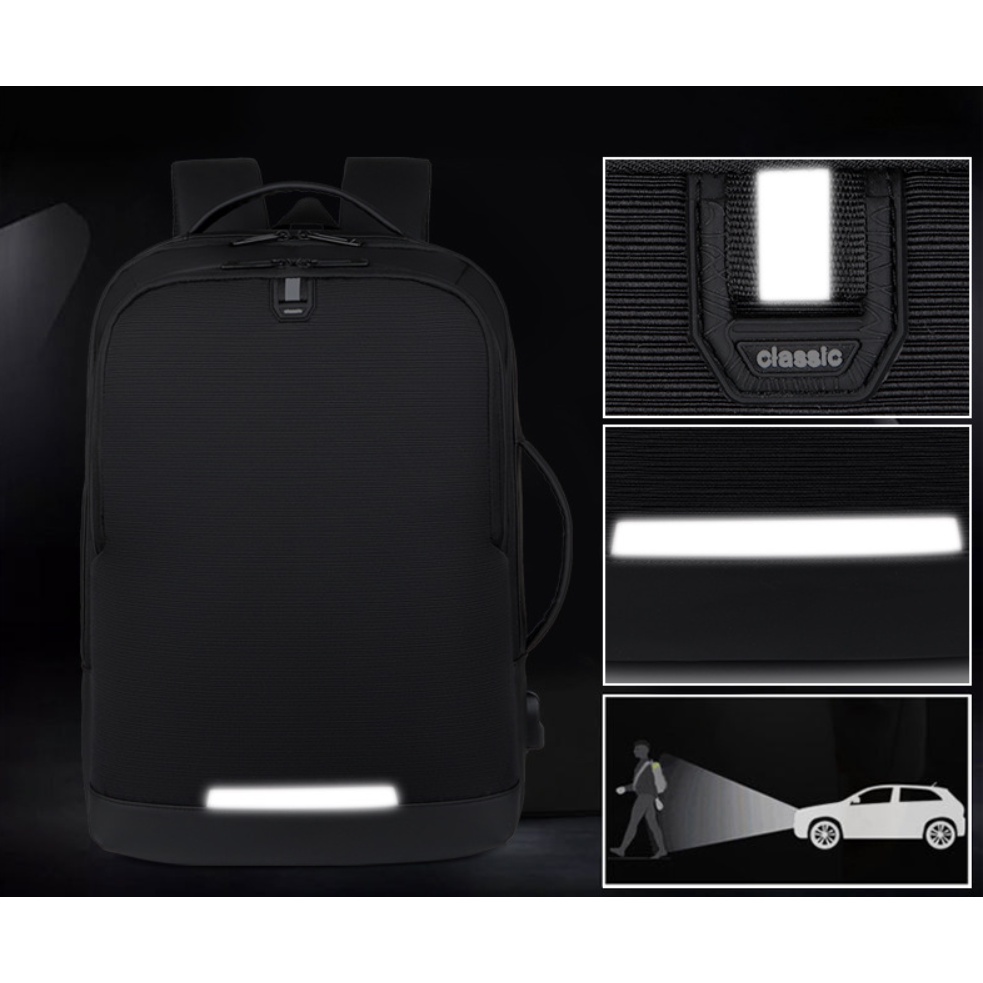 Ba lô laptop nam thông minh đa năng cao cấp phong cách mới