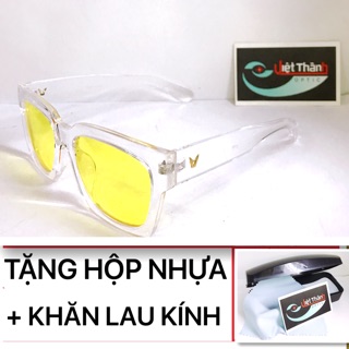 Mắt kính xuyên đêm kính trong suốt