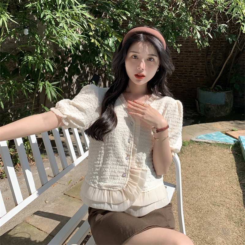 Áo Sơ Mi Nữ Ngắn Tay Thời Trang Mùa Hè Dễ Phối Đồ