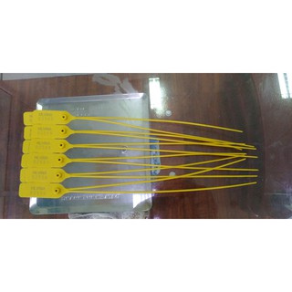 Set 100 seal niêm phong dây rút tròn