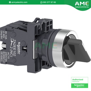 Công tắc xoay 2 vị trí ø22 xa2ed25 schneider dòng điện 10a