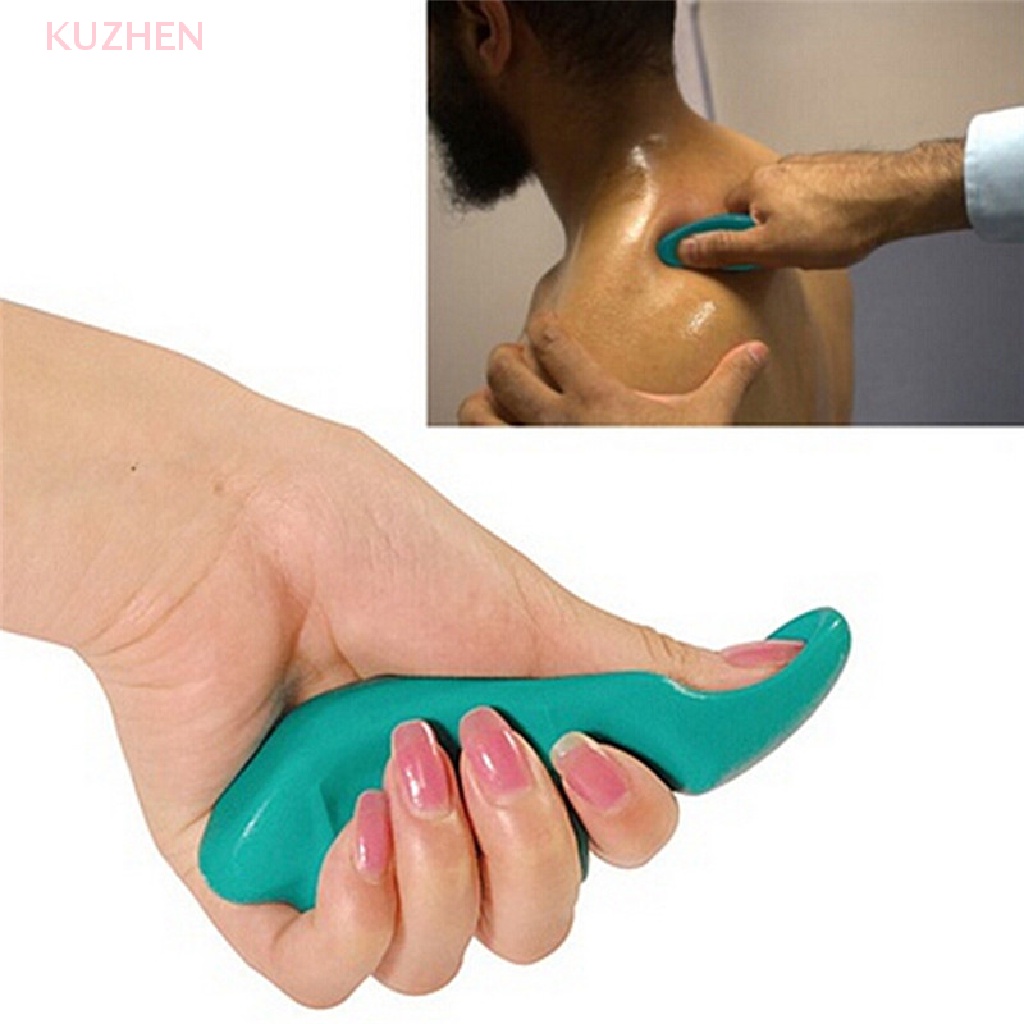 Kuzhen Dụng Cụ Mát Xa Ngón Tay Cái Giúp Tiết Kiệm Khăn Giấy Sâu Màu Xanh Lá Cây