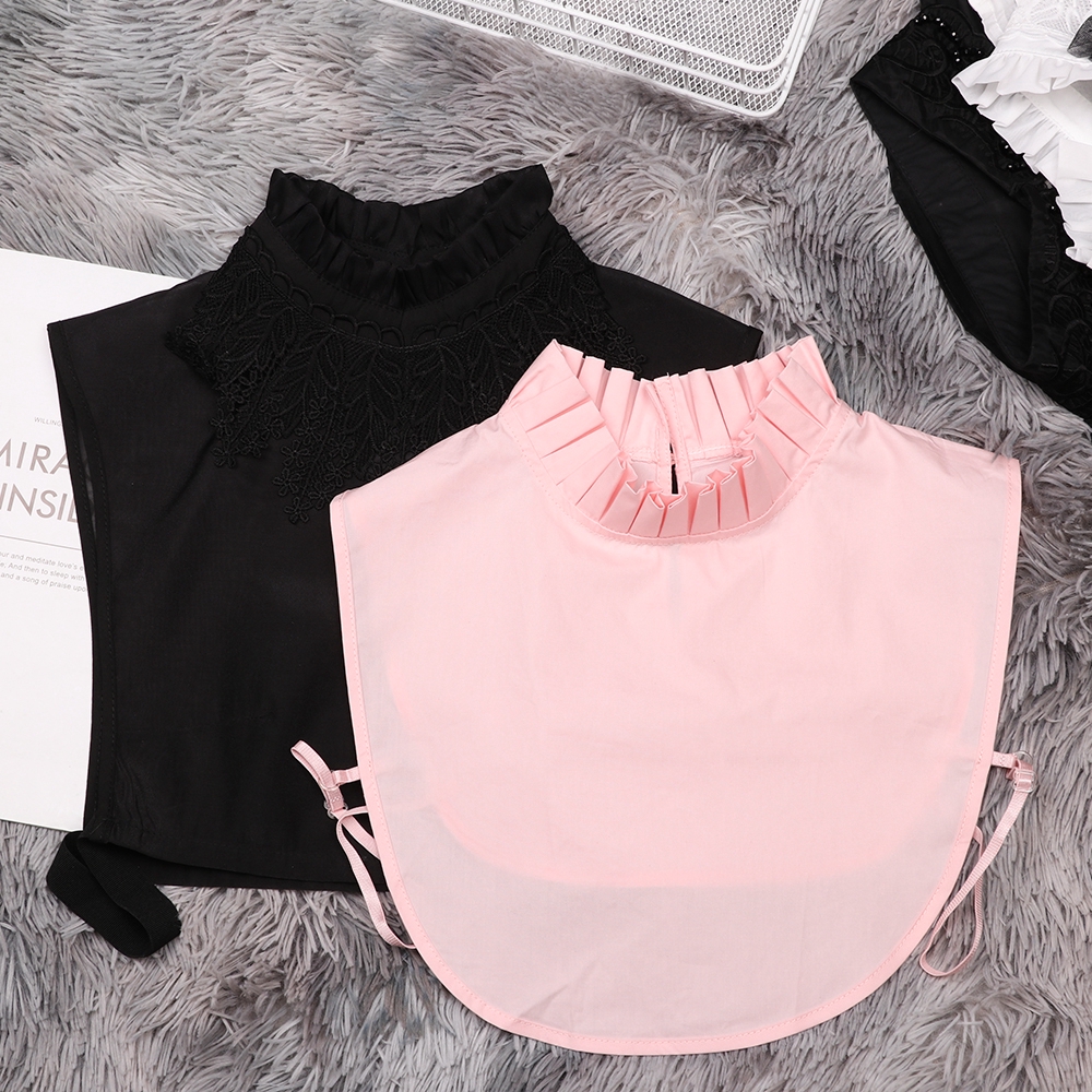 Cổ Áo Sơ Mi Giả Ren Thanh Lịch