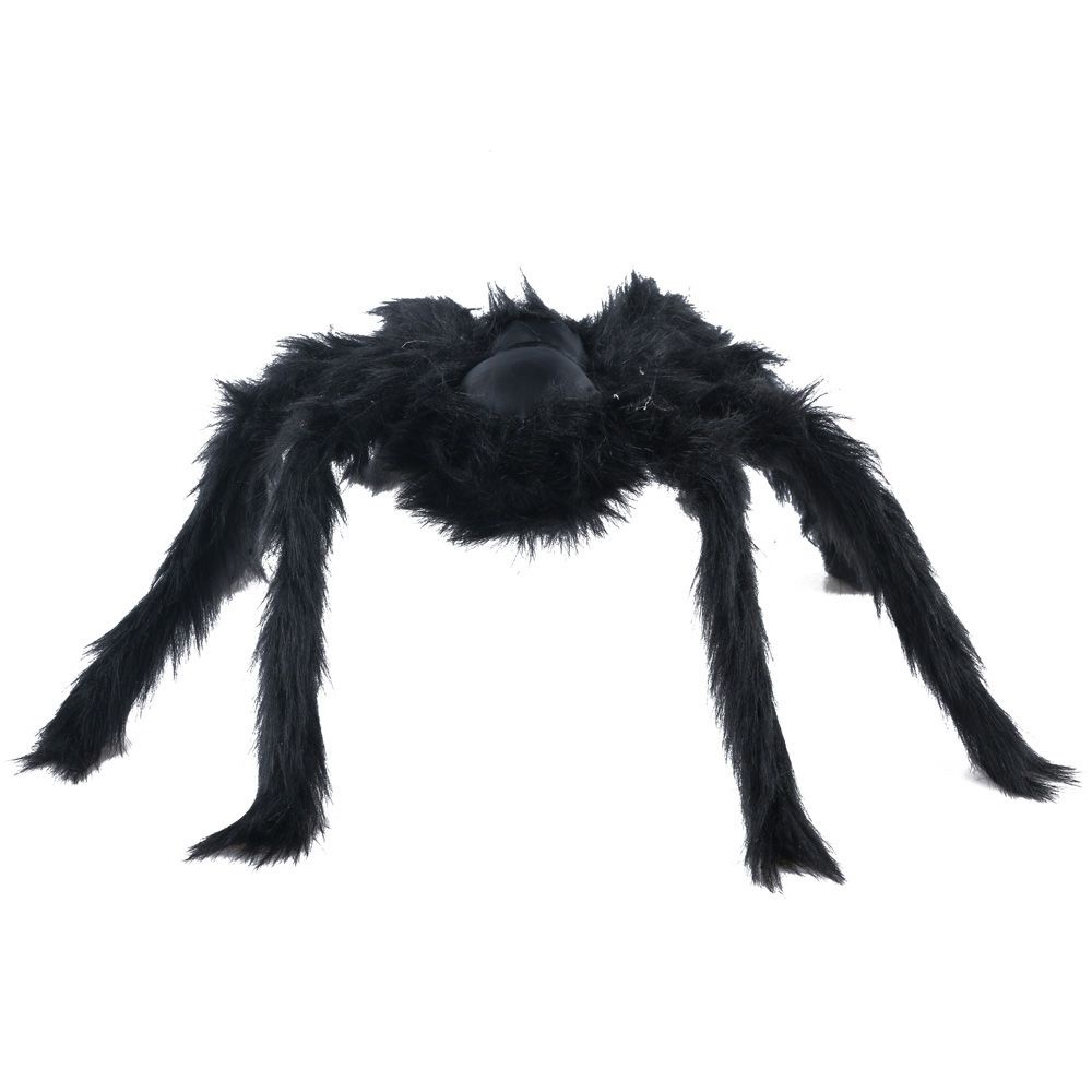 Nhện đen nhồi bông 30cm / 50cm / 75cm trang trí halloween
