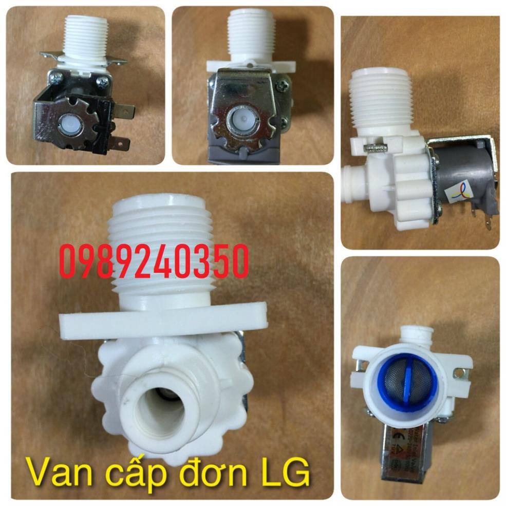 Van cấp nước đơn máy giặt LG