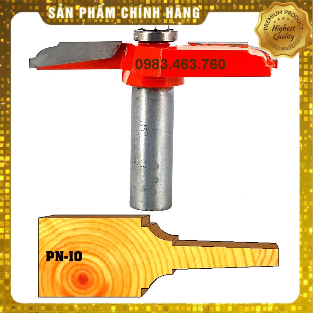 MŨI PHAY GỖ ĐÁNH VÁN HUỲNH PANO H10 ( SÂU 3 PHÂN) HÀNG CAO CẤP