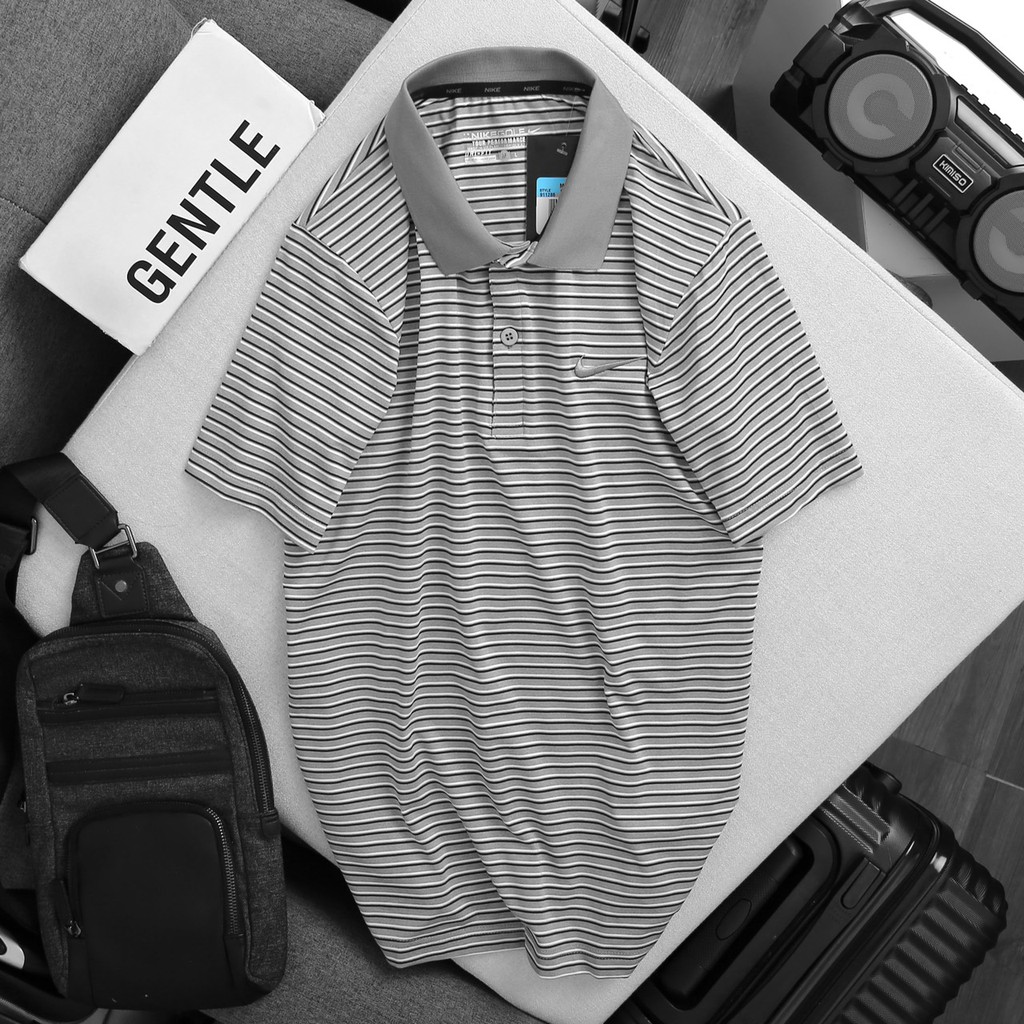 Áo thun đánh golf/áo thể thao cổ trụ cao cấp, chất liệu poli chính phẩm | BigBuy360 - bigbuy360.vn