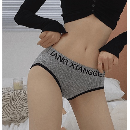 [Ảnh thật] Quần lót gân tăm cạp chữ Liang Xiangge Đặc Biệt M4