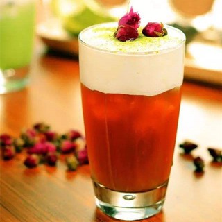 Trà ô long  hoa hồng Rose Oolong Tea Trà sữa Đường đen trà KOI  HEY TEA