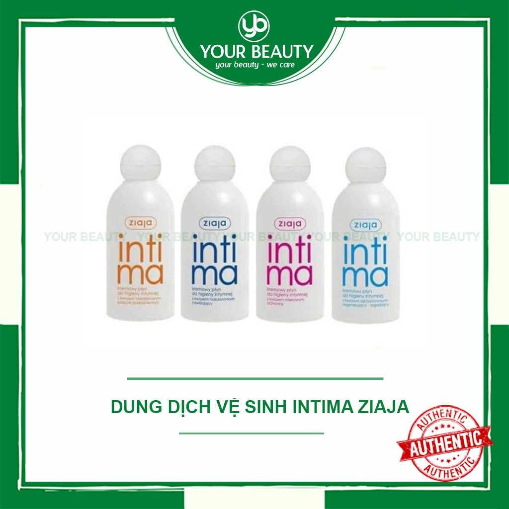 Dung Dịch Vệ Sinh Dạng Sữa Intima Ziaja Ba Lan 200ml