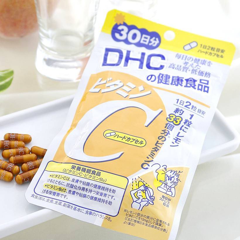 Viên Uống Tăng Sức Đề Kháng DHC Vitamin C Hard Capsule