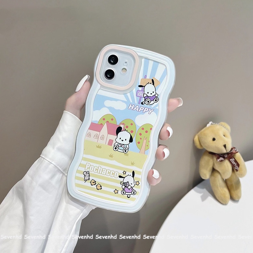 Ốp Điện Thoại Mềm Họa Tiết Chú Chó Pacha Gợn Sóng Cho iPhone 13 12 11 Pro Max Xs Max Xr X 7 8 6 6s Plus