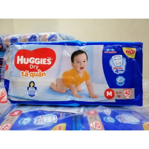 Tã quần Huggies L68/M42/XL34