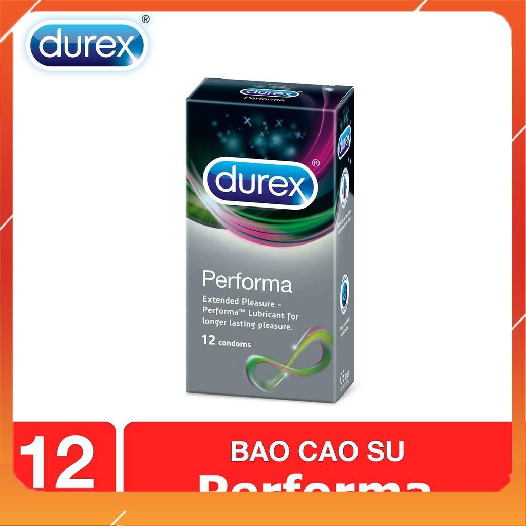 Bao cao su DUREX PERFORMA kéo dài thời gian quan hệ