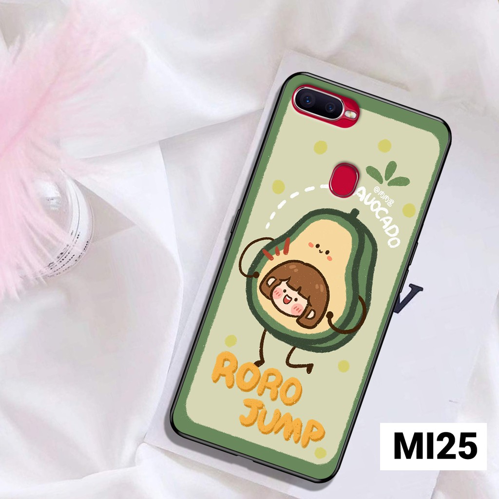 Ốp lưng OPPO F5 - F7 - F9 - A7 - A5S - A12 in hình hoa quả trái bơ