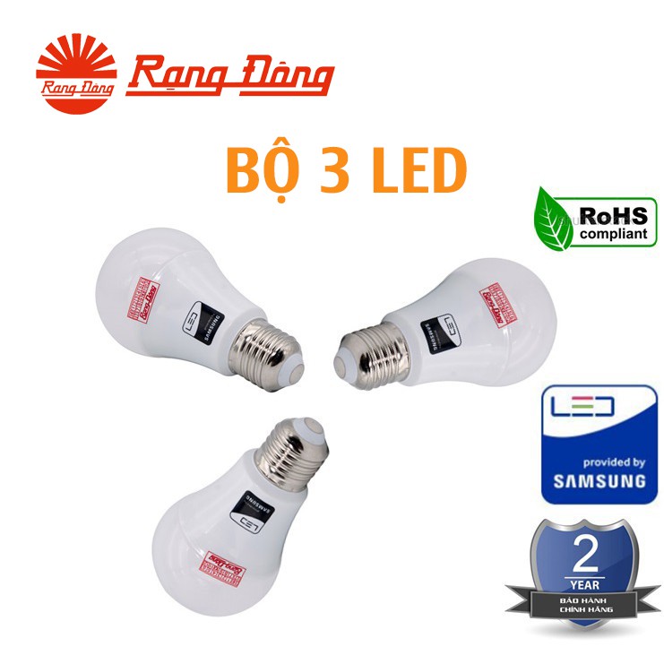 Chính hãng-Bóng LED 3W-5W-7W-9W-12W-15W Rạng Đông | BigBuy360 - bigbuy360.vn