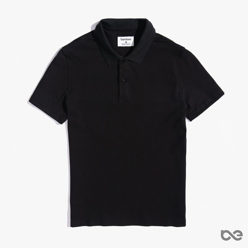 Áo ngắn tay có cổ Bentoni - Basic Polo AODEBEN165 (Đen - FS)