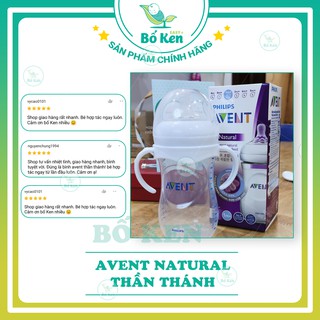 Shop Bố Ken Bình Sữa Philips Avent Natural 125/260/330ML 100% Chính Hãng [Hỗ trợ đổi Size Núm]