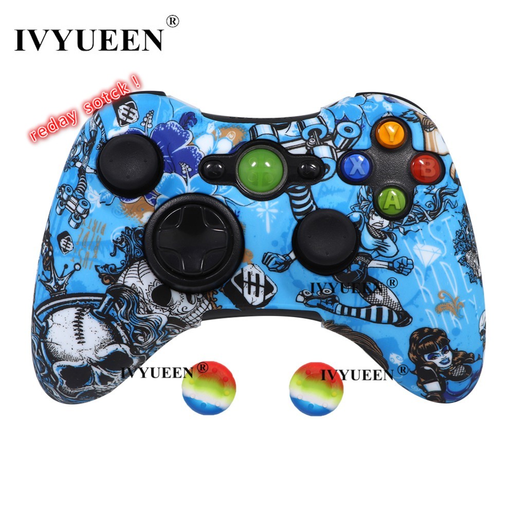 Vỏ Silicone Bảo Vệ Cho Tay Cầm Chơi Game Microsoft Xbox 360