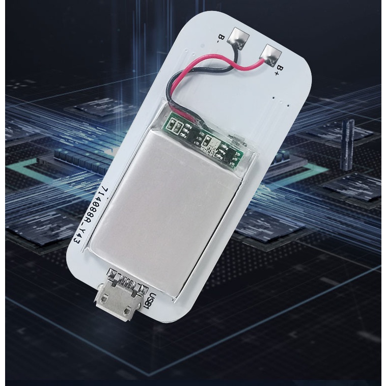 Đèn led cảm ứng không dây gắn trần xe hơi sạc cổng USB tiện dụng