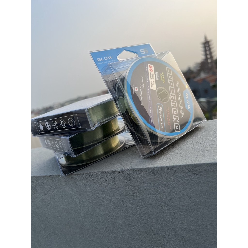 Cước Câu Cá,Cước làm trục,làm link SUPERMONO -100m