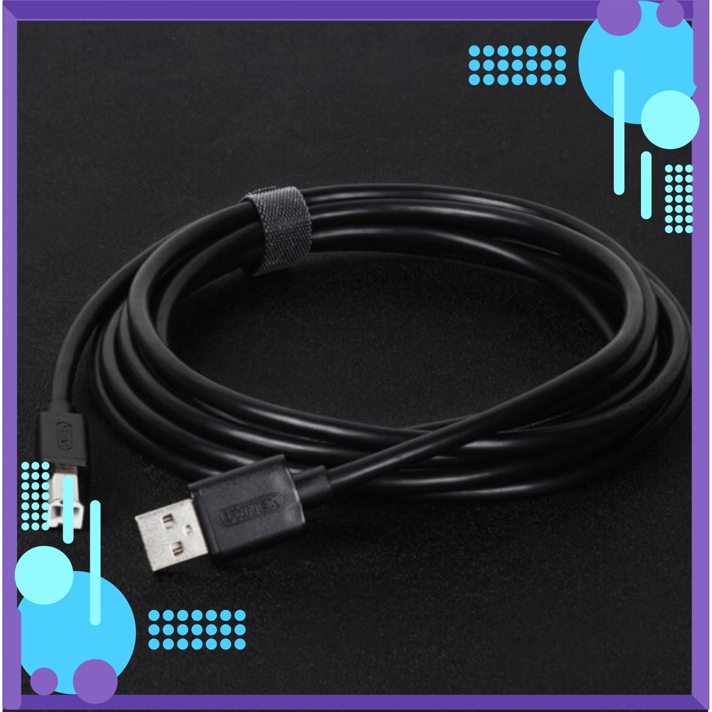 [HOT DEAL]  Cáp tín hiệu usb máy in,scan 3m Unitek Y-C420 chính hãng