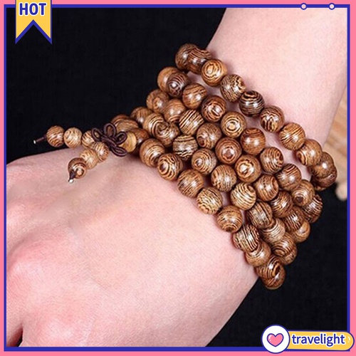 Vòng tay chuỗi hạt gỗ 8mm thời trang