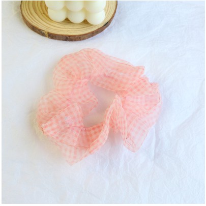 [Mã 151FASHIONSALE1 giảm 10K đơn 50K]Dây Buộc Tóc Vải Scrunchie Đơn Giản Thanh Lịch