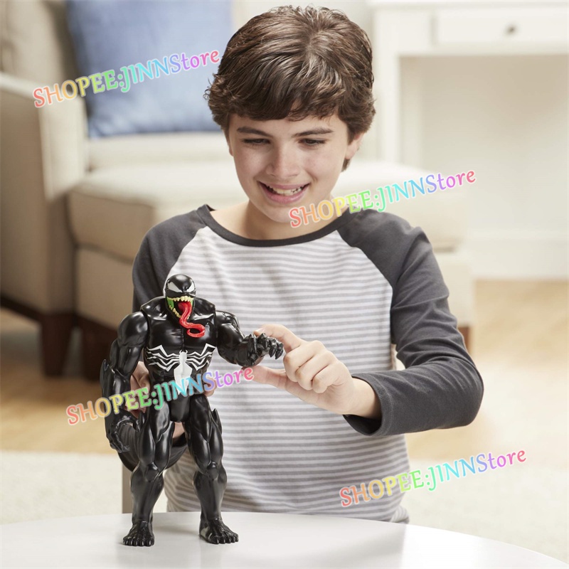Mô Hình Đồ Chơi Nhân Vật JINN Marvel Black Symbiote Spider-Man Maximum Venom 30cm