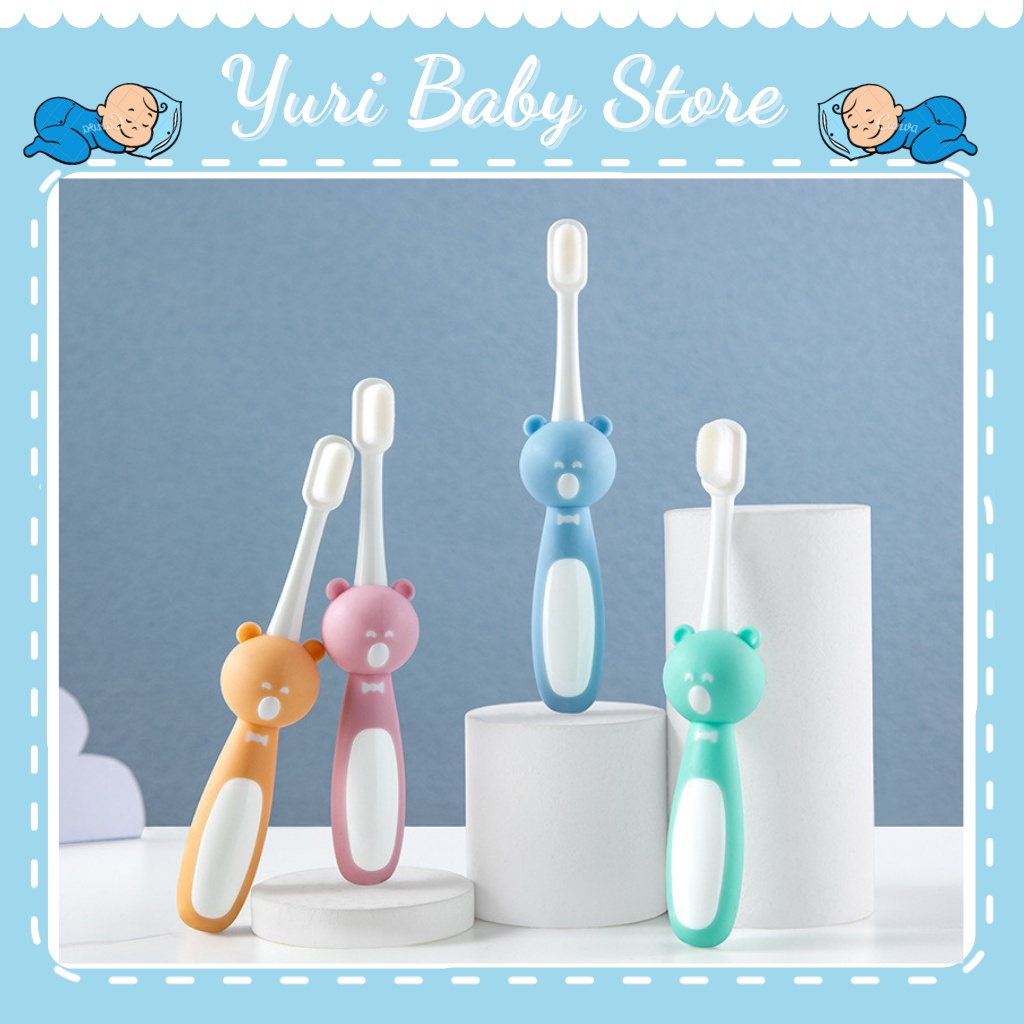 Bàn chải đánh răng cho bé sợi lông tơ mềm mịn