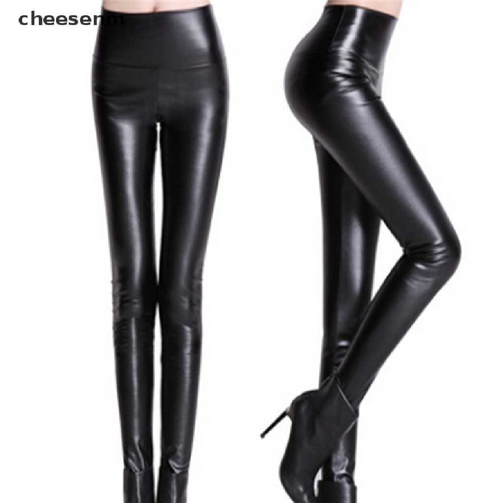 Quần Legging Lưng Cao Bằng Da Giữ Ấm Thời Trang Cho Nữ | BigBuy360 - bigbuy360.vn