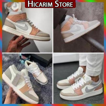 Giày thể thao Jordan Milan cổ thấp, Giày sneaker JD1 low milan thấp cổ nam nữ cực hot Full Box Bill Tặng dây