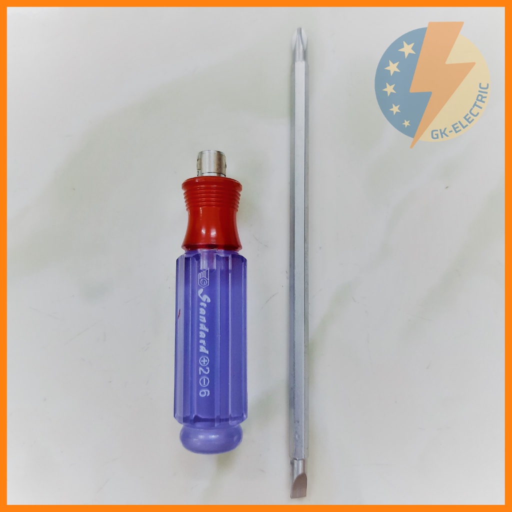 Tua vít 2 đầu bake-dẹp có nam châm