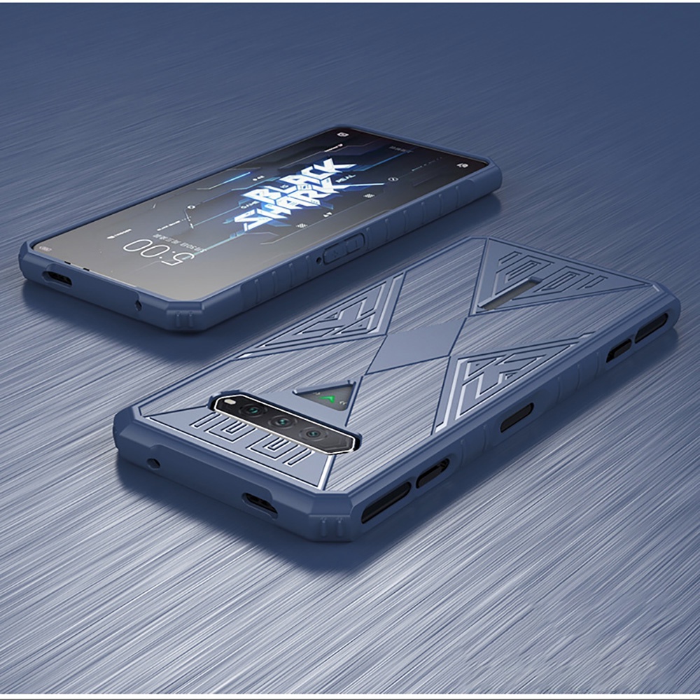 Ốp Điện Thoại silicone Mềm Họa Tiết Sợi carbon Cho black shark 5 rs 4s pro black shark 4 pro