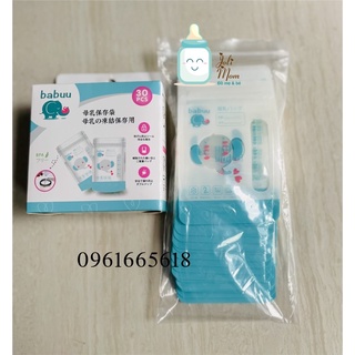 Túi trữ sữa Babuu 100ml (30 túi)