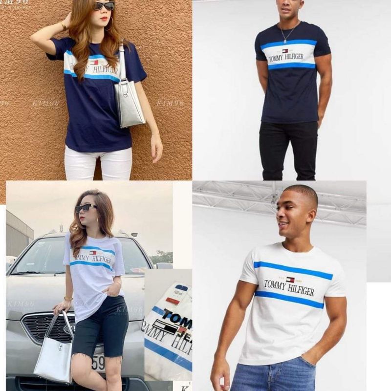 Sale Lẻ Size, Áo Thun Tom.my Form NAM NỮ Chất Cotton 4 Chiều Cao Cấp, Thấm Hút Mồ Hôi Tốt